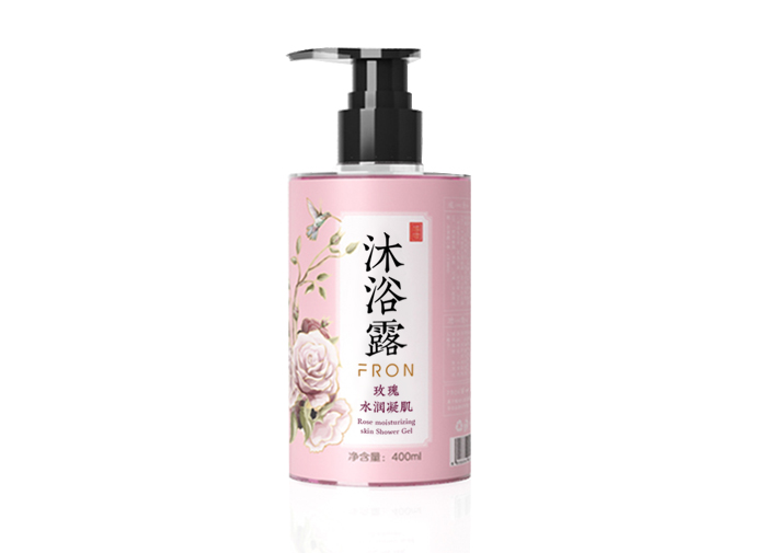 福龍玫瑰水润凝肌沐浴露